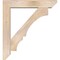 Ekena Millwork Balboa Slat Smooth Bracket w/ Offset Brace, Douglas Fir, 7 1/2"W x 40"D x 44"H BKT0806X40X44BOA06SDF - alternate 3